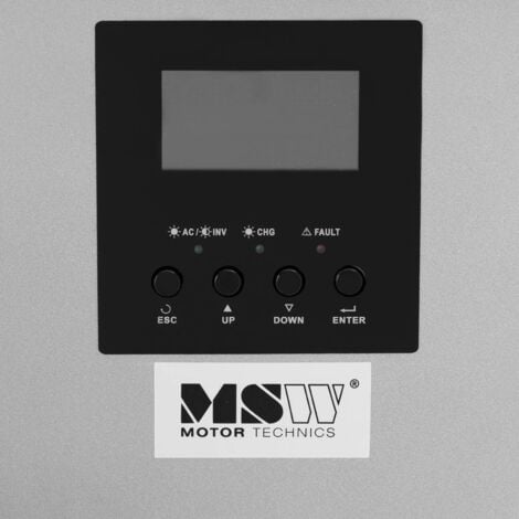 Onduleur solaire hors réseau pour photovoltaïque LCD 1000 VA