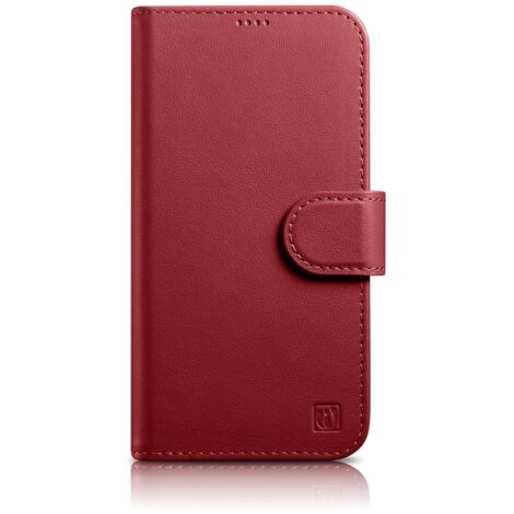 Coque Portefeuille IPhone 14 MagSafe Cuir PU RFID Antichoc Voscu