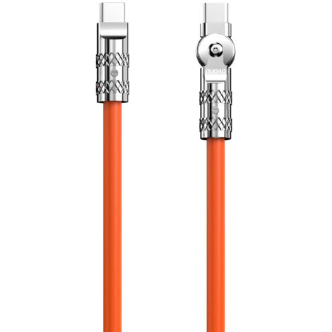 Câble USB-C Spiralé Coudé 90° - Noir 1,2m - Marque Avizar - Neuf
