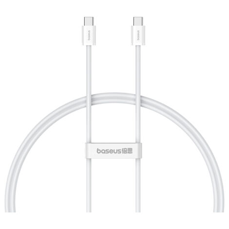 Câble USB-C 30 W PD 480 Mbit/s Superior Series II 1 m Blanc (1/5)