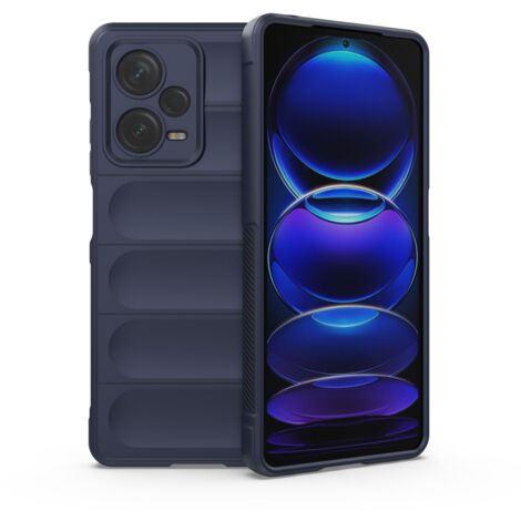 Housse flexible pour Xiaomi Redmi Note 12 Pro+ Magic Shield Case, bleue (1/5)