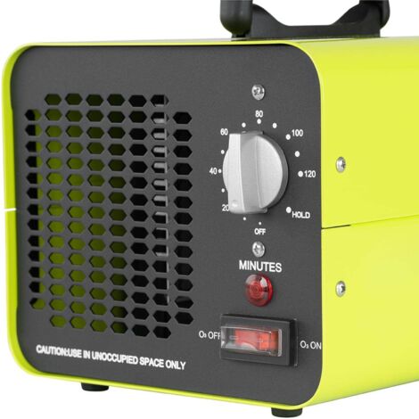 Générateur d'ozone avec minuterie pour l'ozonation de l'air 10 000 mg/h 98W