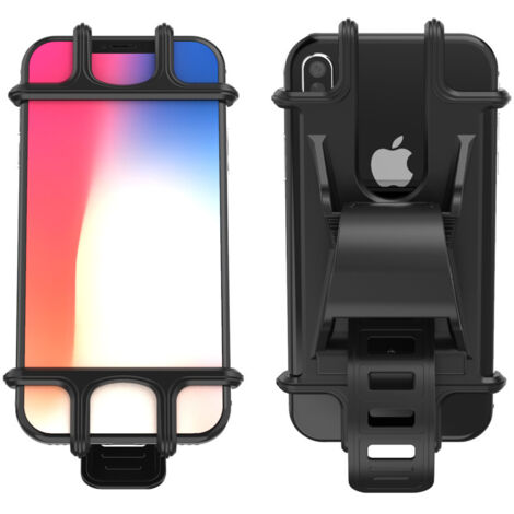 Support smartphone et GPS silicone sur guidon de vélo CoolRide