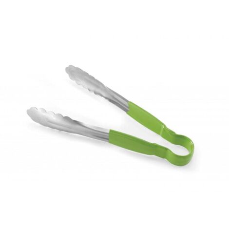 Pince de service HACCP, longueur 300 mm, verte - Hendi 171745