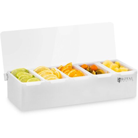 Boisson Insert Récipient de barman pour additifs pour boissons + 5 inserts de ...