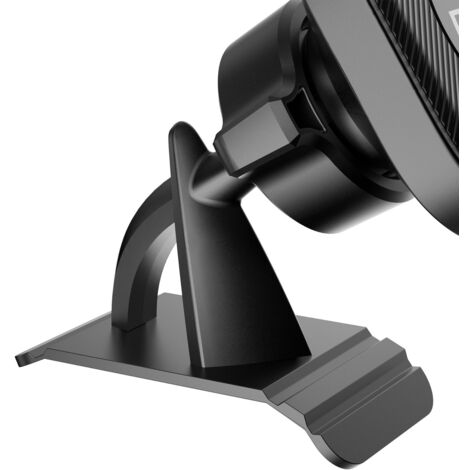 Spigen Support Téléphone Voiture, Accent De Fibre De Carbone, 360 Degrés, Mince Universel Support Telephone Voiture Magnetique Pour IPhone, Samsung Galaxy, Pixel Etc