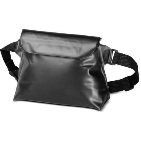 Generic Sac Banane Imperméable En Cuir Synthétique Noir, 31,8