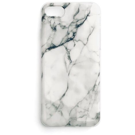 Coque gel marbre pour Samsung Galaxy M51 Marbre blanc (1/5)