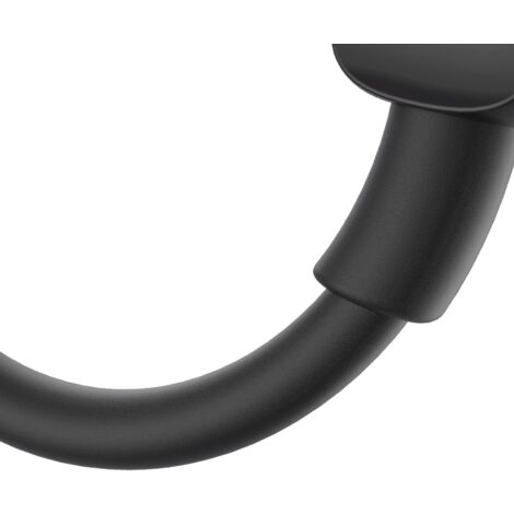 Câble microUSB - USB 2.4A 480Mbps 2m noir