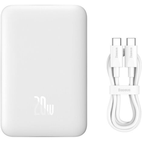 Wonder Power Batterie Externe 10000 MAh – Charge Rapide 22.5W, LED, Double Port USB-C/A – Ultra Compacte