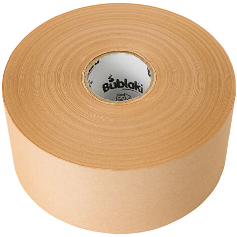 Rouleau De Ruban Papier Gommé Renforcé 70 Mm X 100 M - Activation Par Eau - Colisage, Emballage Solide