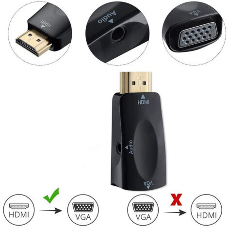 CABLEXPERT Convertisseur HDMI Vers VGA