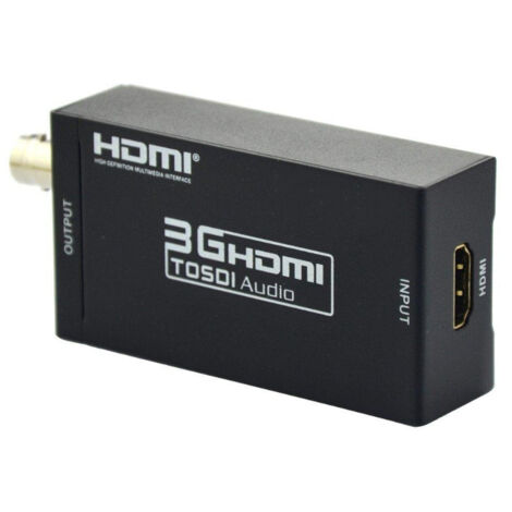 Convertisseur Fibre 3G-SDI Vers LC - Émetteur/récepteur 1080P 60Hz, 10 Km