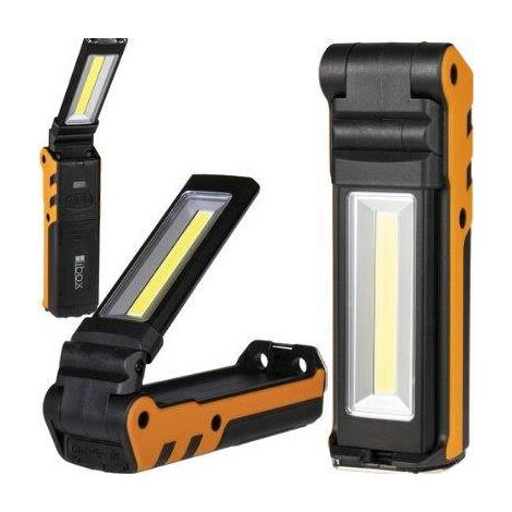 Lampe De Poche Rechargeable USB Multifonction - Projecteur étoiles, Pour Camping, Randonnée, Sécurité