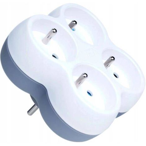 SPLITTER RÉSEAU VOLEUR 4 PRISES IP20
