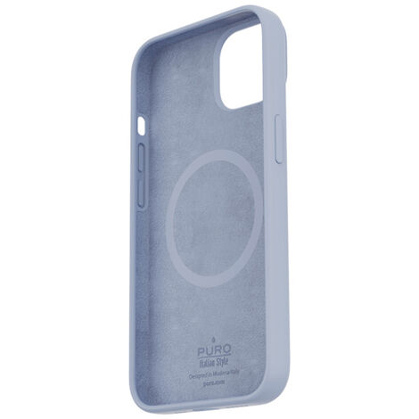 PURO ICON MAG - Étui MagSafe pour iPhone 14 Plus (Bleu Sierra) (1/4)