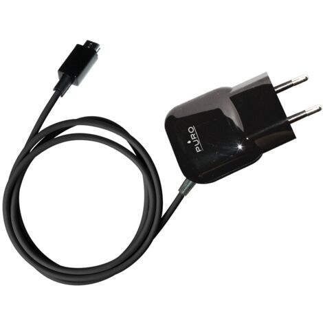 Chargeur téléphone portable Wefix CHARGEUR + CABLE MICRO USB NOIR