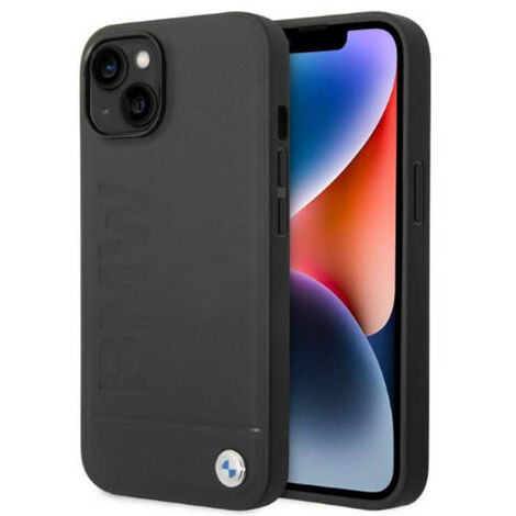 Étui iPhone 14 Plus BMW MagSafe Noir avec logo signature (1/4)