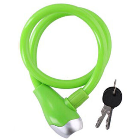 Antivol spirale à clé 10 mm x 150 cm Grey's - Équipement moto, vélo