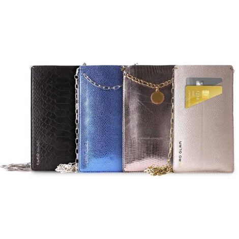 Housse étui Universel KARYLAX Pour Fairphone 2 - Bleu Avec Porte-carte