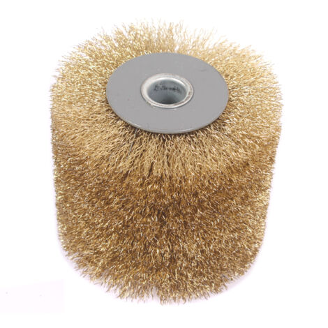 Rouleau à brosse métallique pour ponceuse à brunir (1/2)