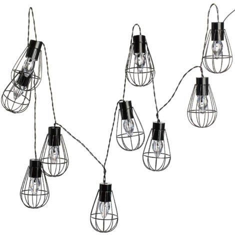 Lampes solaires, décoratives, 4 m, loft