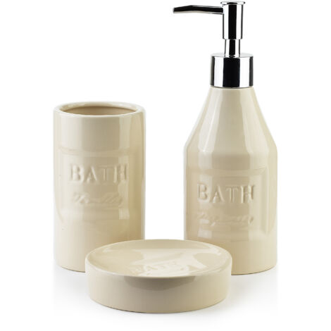 JOFF Ensemble de salle de bain BATH beige