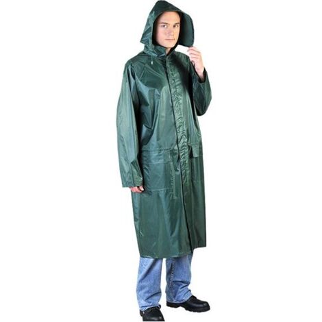 Veste Imperméable Grundens Homme - Vert - Taille L - PVC - Pêche & Pluie - Neuf