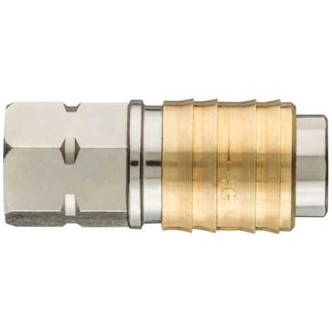 Raccord rapide pour compresseur avec filetage interne de 1/4". (1/5)