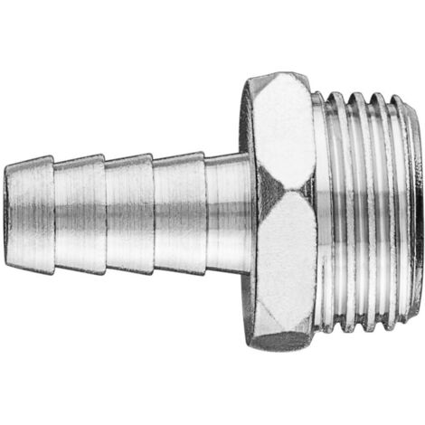 Raccord de tuyau de 10 mm avec filetage mâle de 1/2". (1/5)
