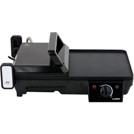 Gril électrique 2000W, 2 en 1, grill de table et grille-pain 40,5x25 cm (1/5)