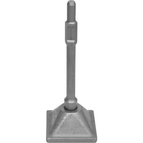 Yato – Pilonneuse hexagonale de compactage du sol 150 mm – YT47385 – Pour compactage de remblais et gravier – Poignée HEX pour espaces confinés