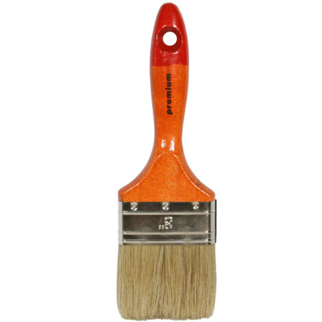 BROSSE PLATE ANGLAISE PREMIUM 63MM - 2,5' - E-300-1212 (1/2)