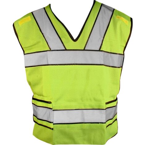 Gilet réfléchissant Jaune Moto