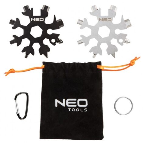 Outil multifonction Snowflake 19 en 1, 2 pièces. (1/5)