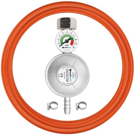 Kit de raccordement propane-butane avec manomètre - C 52-506