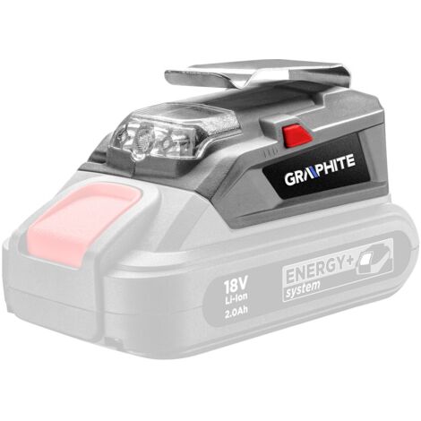 Adaptateur USB - Lampe torche LED Energy+, sans pile (1/5)