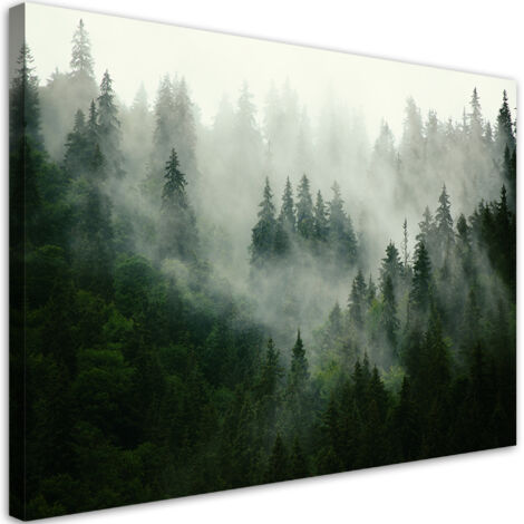 Tableau Sur Toile Casandra Forêt Noire - Art Gothique Moderne Par Shadow Wood Art, Neuf
