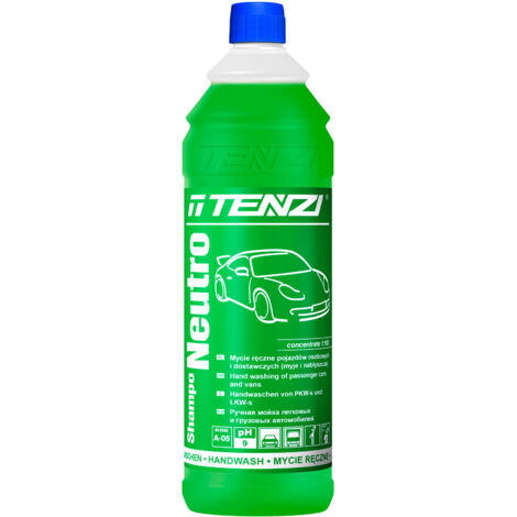 Shampoing concentré pour lavage de voiture Shampo Neutro 1L TENZI