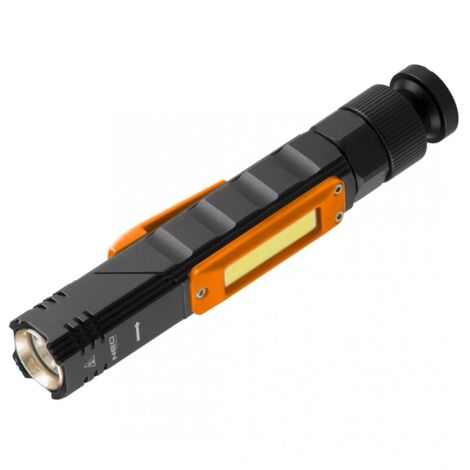 Lampe torche rechargeable USB 300 lm 2 en 1 LED Cree XPE + COB (1/5)