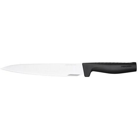 Couteau de cuisine FISKARS HARD EDGE pour couper la viande, les steaks, les côtes, tranchant, 22 cm (1/3)