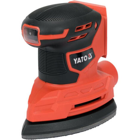 PONCEUSE ORBITALE DELTA 18 V 84 x 184 mm SANS BATTERIE - YT-82755 (1/5)