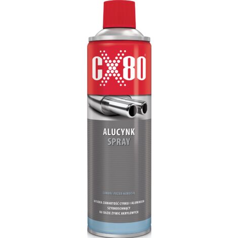 Spray Antirouille Zinc-aluminium 500 Ml Alnor - Pour Métaux, Intérieur/extérieur