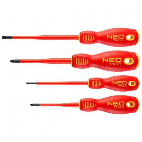 Tournevis 1000 V, lot de 4, fins (1/5)