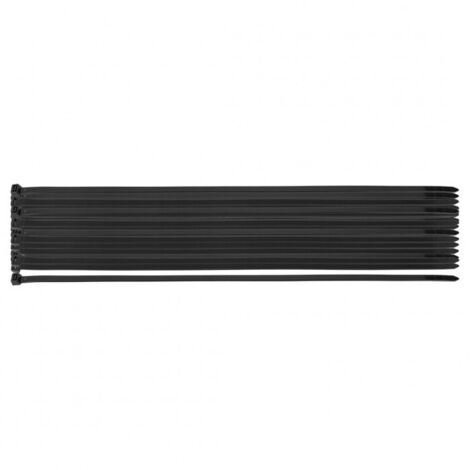 Attaches de câble extrêmes 12,0 × 700 mm, noires, 50 pièces. (1/5)