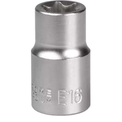 Sourcing Map 3/8" Empreinte X T30 Douille Torx Pointe S2 Acier CR