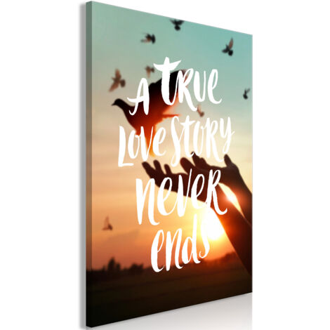 Image - A True Love Story Never Ends (1 Part) Vertical (1/3)