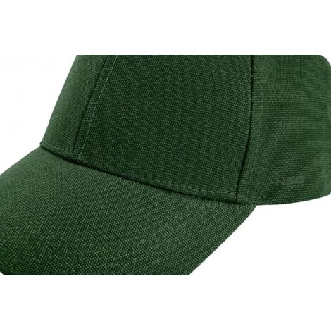 Casquette En Laine Verte Et Marron à Carreaux - Taille Unique - Style Baseball - Neuf