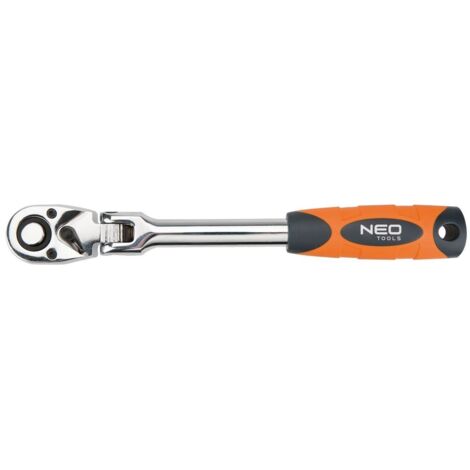 Cliquet NEO TOOLS 1/2" 285 mm - 72 dents, acier au chrome vanadium (1/2)