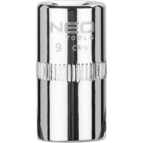Douille NEO 1/4", 9 mm Superlock - pour vis endommagées (1/2)